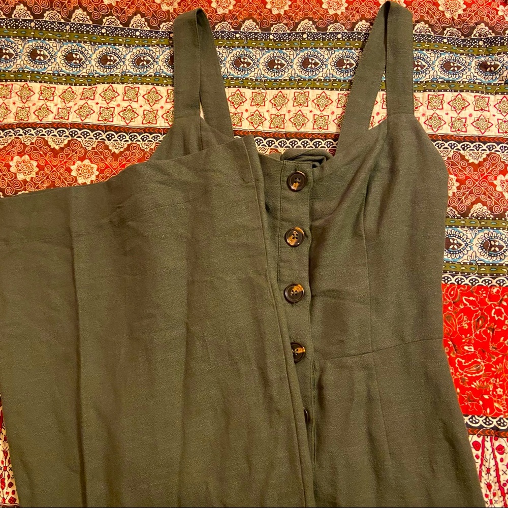 Wild Fable Olive Green Jumpsuit